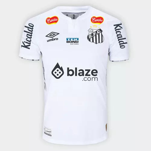 Camisa Santos 2024/25 Estreia Neymar - Masculina Patrocínios